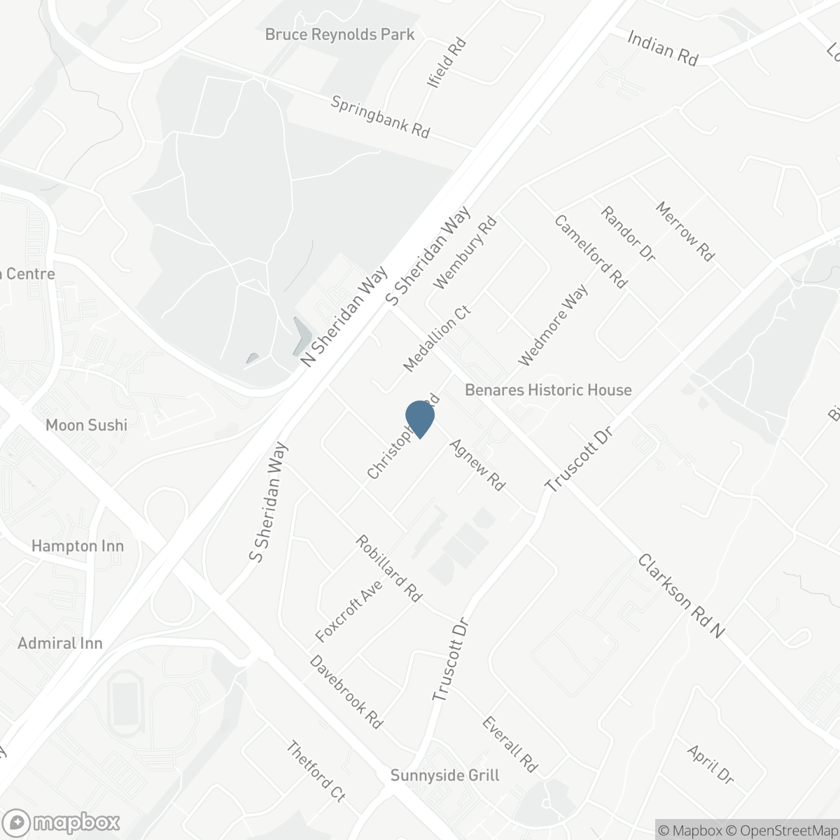 1812 CHRISTOPHER ROAD, Mississauga, Ontario L5J 2K8
